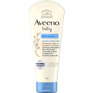 Aveeno Baby Dermexa Moisturising Cream 206g image