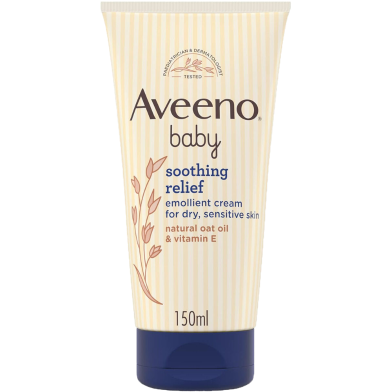Aveeno Baby Soothing Relief Emollient Cream 150ml image