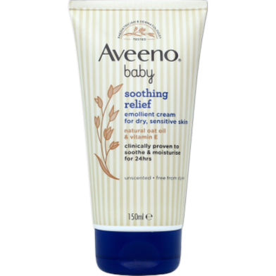 Aveeno Baby Soothing Relief Emollient Cream 150ml image
