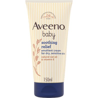 Aveeno Baby Soothing Relief Emollient Cream 150 ml -3574661652214 image