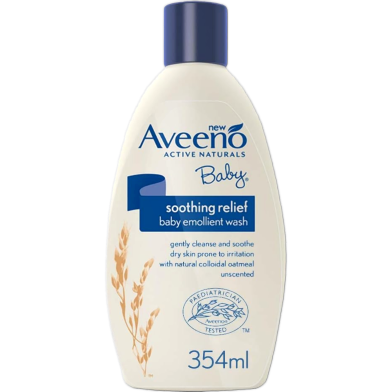 Aveeno Baby Soothing Relief Emollient Wash 354ml image