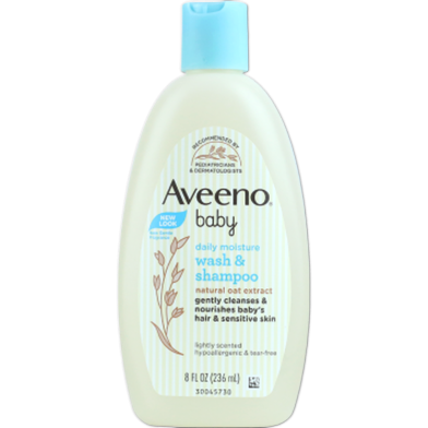 Aveeno Baby Wash and Shampoo 236 ml image