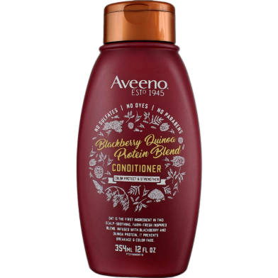 Aveeno Blackberry Quinoa Protein Blend Conditioner Color Protect image