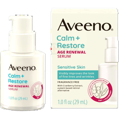 Aveeno Calm Restore Age Renewal Serum 29ml image