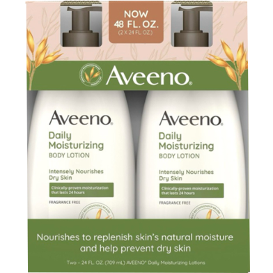 Aveeno Daily Moisturizing Body Lotion 2pc Pack 2X709 ml image