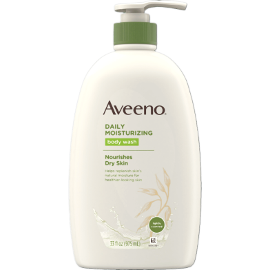 Aveeno Daily Moisturizing For Nourishes Dry Skin Body Wash 975ml image