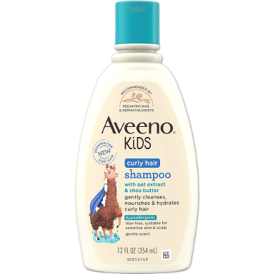 Aveeno Kids Curly Hair Shampoo 354ml image
