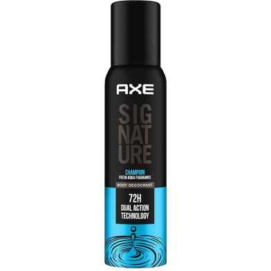 Axe Signature Champion Body Deodorant Long Lasting No Gas For Men 154ml INDIAN image