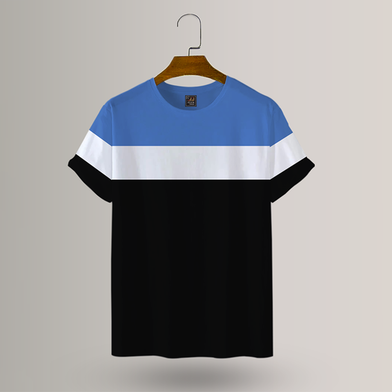 Azan Lifestyle: Contrast T-shirt- Size L image