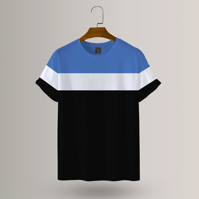 Azan Lifestyle: Contrast T-shirt- Size M image