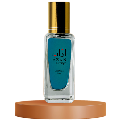 Azan Lifestyle Cool Water Man Attar - 6ml image
