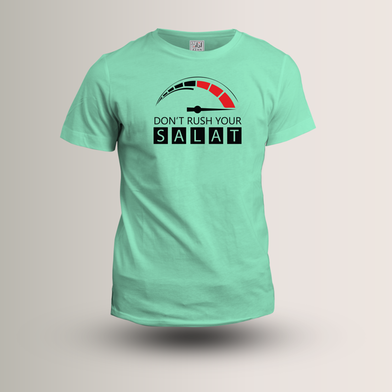 Azan Lifestyle: Dawah T-shirt- (Mint)- Size XL image