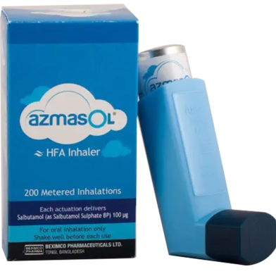 Azmasol HFA Refill 100 mcg Refill 200 Metered Doses Refill image