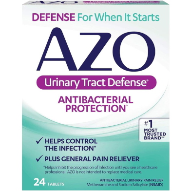 Azo Urinary Tract Defense Antibacterial Protection 24 Tablets -326950415 image
