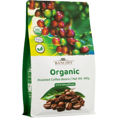 BANCOFF Organic Coffee Beans - 450 gm image