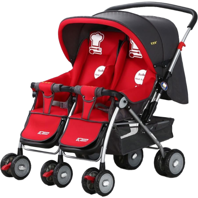 BAOBAOHAO 703A Twins Baby Stroller image