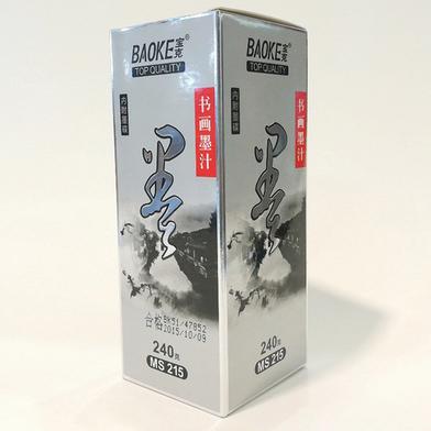 BAOKE Chinese ink, big bottle- 240 ml image