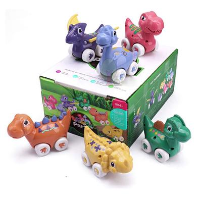 BAOLI Pull Back Dinosaur Car Friction Vehicles Car (1 Pcs) image