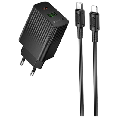 Borofone BAS76A Source PD30W Plus QC3.0 Charger Set (C to C) image
