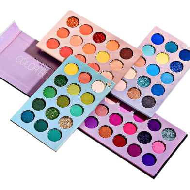 BEAUTY GLAZED New Color Board Eyeshadow Palette 60 Colors Eyeshadow Palette Waterproof Makeup Shimmer Eye Shadow image