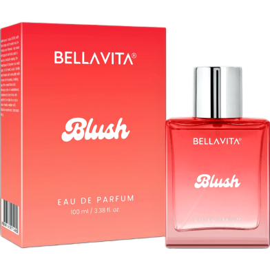 BELLAVITA Blush EDP 100ml | Long Lasting Perfume for Woman | Red Fruits, Moss, Vanilla and Sandalwood | Musky, Fruity and Woody Fragrance Perfume for Women image