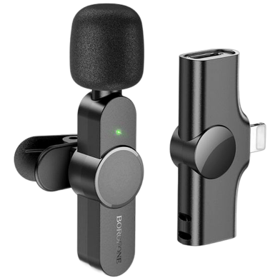 Borofone BFK12 Trophy Lavalier Wireless Digital Microphone IP image