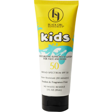 BGS Kids Moisturizing Sunscreen Lotion For Face and Body SPF50 89ml image