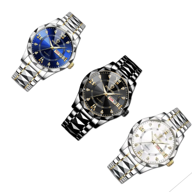 BINBOND Original Men’s Luxury Stainless Steel Watch image