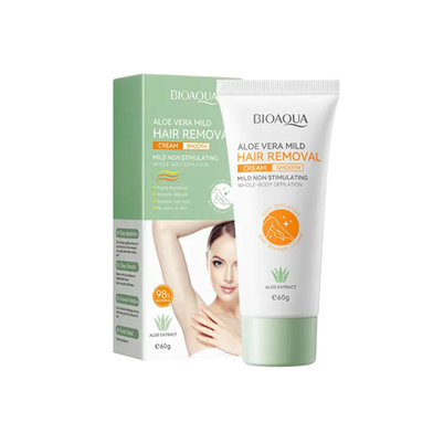 BIOAQUA Aloe Vera Mild Non-Stimulating Hair Removal Cream - 60g image