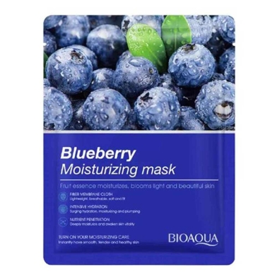 BIOAQUA Blueberry Moisturizing Sheet Mask - 25g image