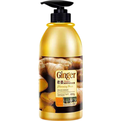 BIOAQUA Ginger Shampoo For Hair Fall Solution- 400gm image