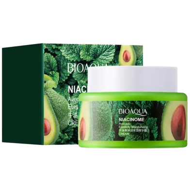 BIOAQUA Niacinome Avocado Elasticity Moisturizing Cream- 50g image
