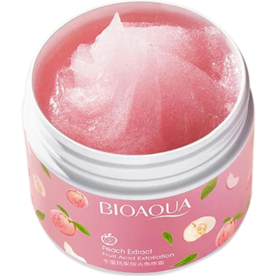 BIOAQUA PEACH EXTRACT FRUIT ACID EXFOLIATING FACE GEL- 140G image
