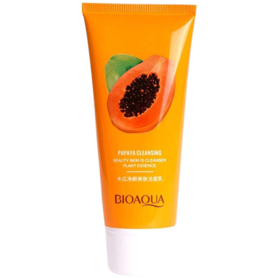 BIOAQUA Papaya Cleansing Face Wash -100g image