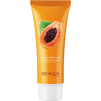 BIOAQUA Papaya Purifying Cleansing Face Wash -100 gm image