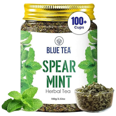 Blue Tea Spearmint Tea 100 Gm image