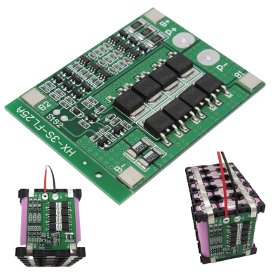 BMS Battery Protection Board 3S 25A 11.1V 12.6V 18650 AA AAA Lipo Li-ion Lithium Battery BMS Charger Protection Module Board Circuit image