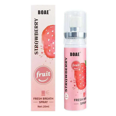 BOAE Mouth Spray Fruity Oral Spray Remove Bad Breath 20 ml -STRAWBERRY Slide 2