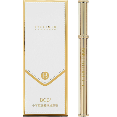 BOB Eyeliner Lambskin Gold Plated Mascara Natural Slender Curling Thick Mascara image