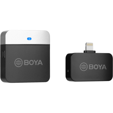BOYA BY-M1LV-D 2.4GHz Wireless Microphone for IOS image