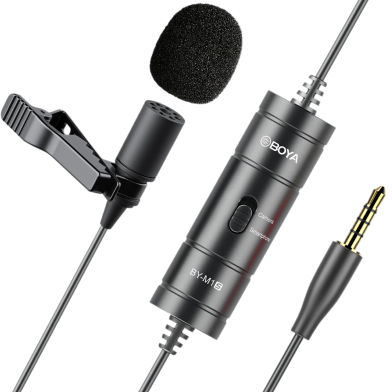 BOYA BY-M1S Universal Lavalier Microphone image