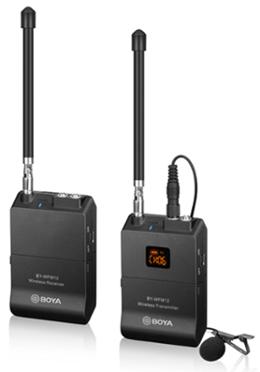 Boya BY-WFM12 VHF 12 Channel Wireless Microphone System image
