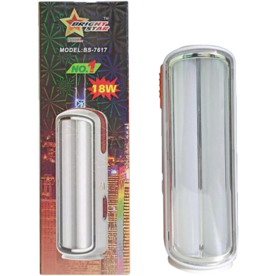 BRIGHT STAR BS-7617 Rechargeable 18W Dual Bulb LED Table Lamp image
