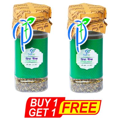 BUY 1 Panash Food ‍Chia Seed - 100 gm GET 1 Chia Seed - 100 gm FREE image