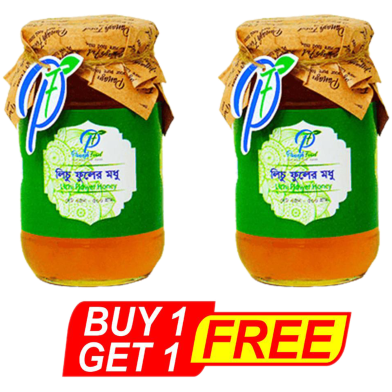 BUY 1 Panash Food ‍Lichi Flower Honey 500gm GET 1 Lichi Flower Honey 500gm FREE image