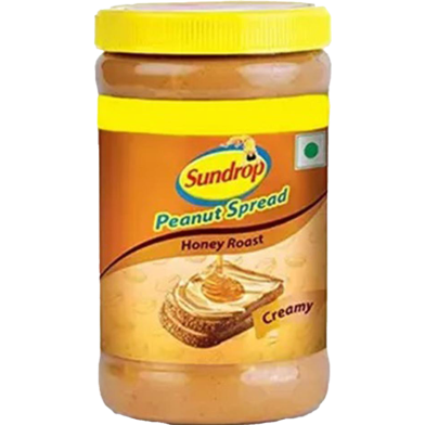 Sundrop Peanut Spread Honey Roast Creamy- 462 gm image
