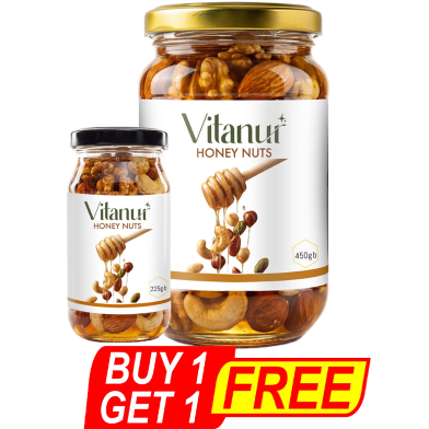 BUY Vitanur Honey Nut 450 gm GET Honey Nut 225 gm FREE image