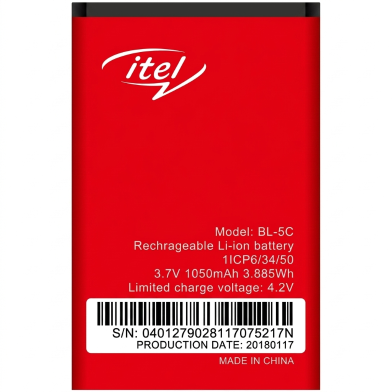 BWGK Itel BL5C 1050mAH Itel Battery image