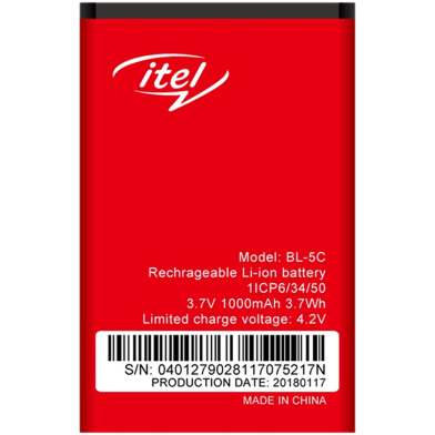 BWGK Itel BL5C Original Itel Battery image