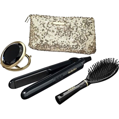 BaByliss 2858GU Sheer Glamour Ceramic Straightener Set -3030053428589 image